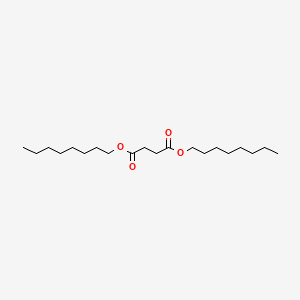 Chemical structure of Dioctyl succinate