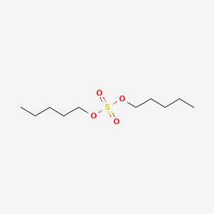Chemical structure of Diamyl Sulfate