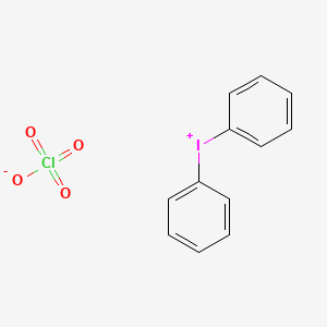 Chemical structure of Diphenyliodonium perchlorate