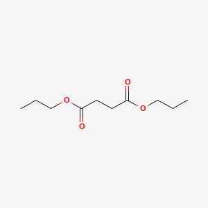 Chemical structure of Dipropyl succinate