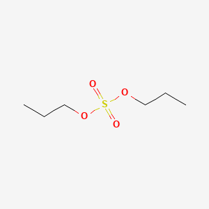 Chemical structure of Dipropyl sulfate