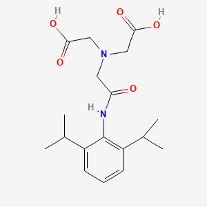Chemical structure of Disofenin