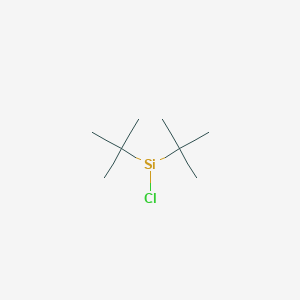 Chemical structure of Di-tert-butylchlorosilane