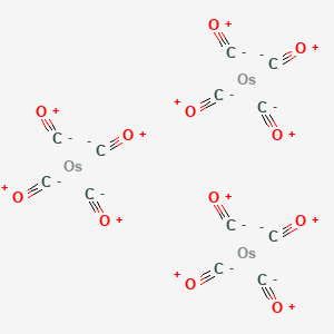 Chemical structure of Dodecacarbonyltriosmium, 99%