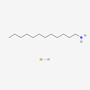 Chemical structure of Dodecylamine Hydrobromide
