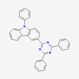 Chemical structure of DPTPCz