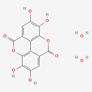 Chemical structure of Ellagic acid dihydrate
