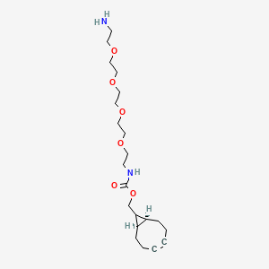 Chemical structure of endo-BCN-PEG4-amine