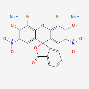 Chemical structure of Eosin B