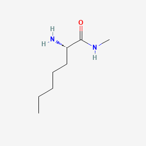 Chemical structure of Epsilon-polylysine