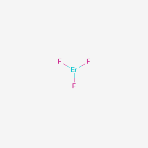 Chemical structure of Erbium trifluoride