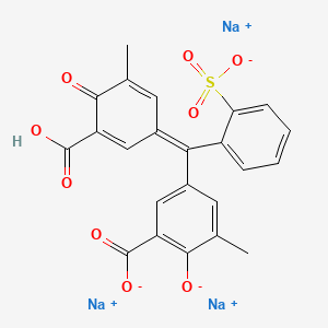 Chemical structure of Eriochrome Cyanine R