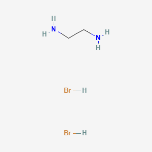 Chemical structure of Ethane-1,2-diamine dihydrobromide