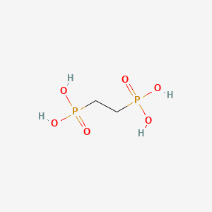 Chemical structure of 1,2-Ethylenediphosphonic Acid