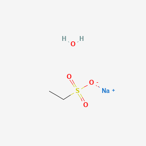 Chemical structure of Ethanesulfonic acid sodium salt monohydrate