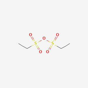 Chemical structure of Ethanesulfonic anhydride