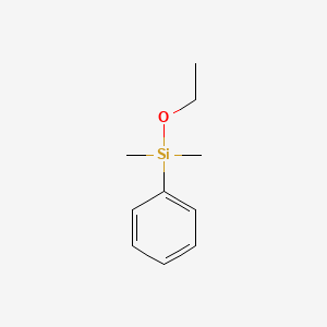 Chemical structure of Ethoxydimethylphenylsilane
