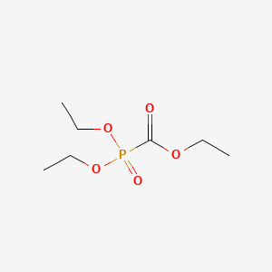 Chemical structure of Ethyl (diethoxyphosphoryl)formate