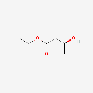 Chemical structure of Ethyl 3-Hydroxybutyrate