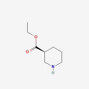 Chemical structure of Ethyl (S)-piperidine-3-carboxylate
