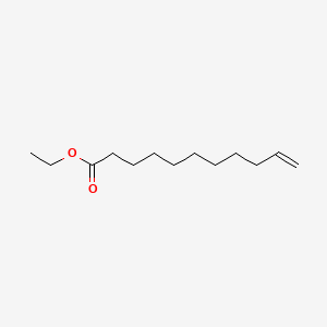 Chemical structure of Ethyl 10-Undecenoate