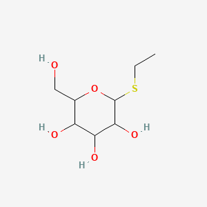 Chemical structure of Ethyl 1-thiohexopyranoside