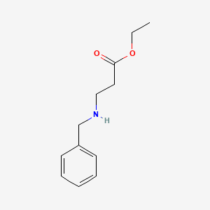 Chemical structure of Ethyl 3-(benzylamino)propanoate