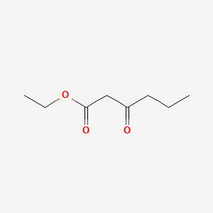 Chemical structure of Ethyl Butyrylacetate