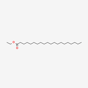 Chemical structure of Ethyl icosanoate