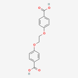 Chemical structure of Ethylene glycol bis(4-carboxyphenyl) ether