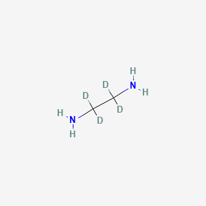 Chemical structure of Ethylene-d4-diamine