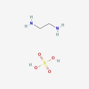 Chemical structure of Ethylenediamine Sulfate