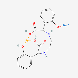 Chemical structure of Sodium Ferric EDDHA, Technical Grade