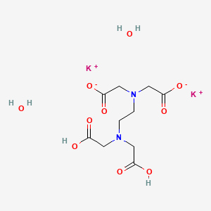 Chemical structure of Edetate dipotassium dihydrate