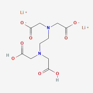 Chemical structure of Ethylenediaminetetraacetic acid dilithium salt
