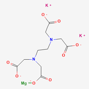 Chemical structure of Ethylenediaminetetraacetic acid dipotassium magnesium salt