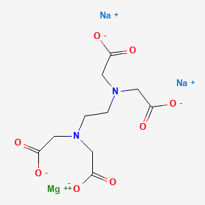 Chemical structure of Magnesium disodium EDTA