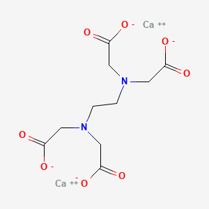 Chemical structure of Dicalcium EDTA