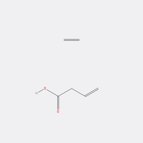 Chemical structure of Ethylene-vinyl acetate copolymer