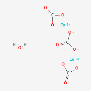 Chemical structure of Europium carbonate hydrate, 99·99%