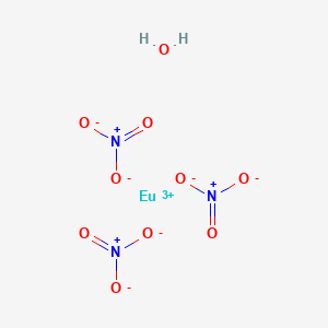 Chemical structure of Europium(III) nitrate hydrate,99·99%