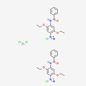 Chemical structure of Fast blue bb salt
