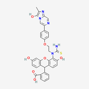 Chemical structure of FCLA Free Acid