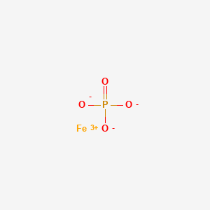 Chemical structure of Ferric phosphate