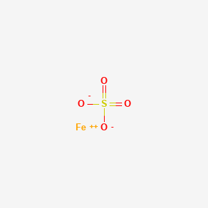 Chemical structure of Ferrous Sulfate