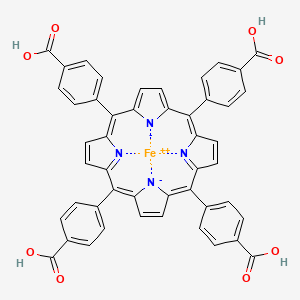 Chemical structure of Fe-TCPP