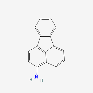 Chemical structure of Fluoranthen-3-amine