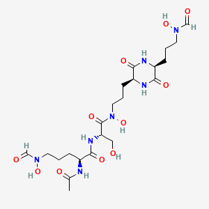 Chemical structure of Foroxymithine