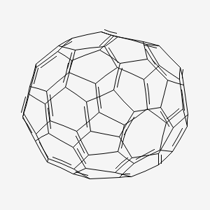 Chemical structure of Fullerene-C70