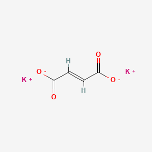 Chemical structure of Fumaric acid potassium(1:x)